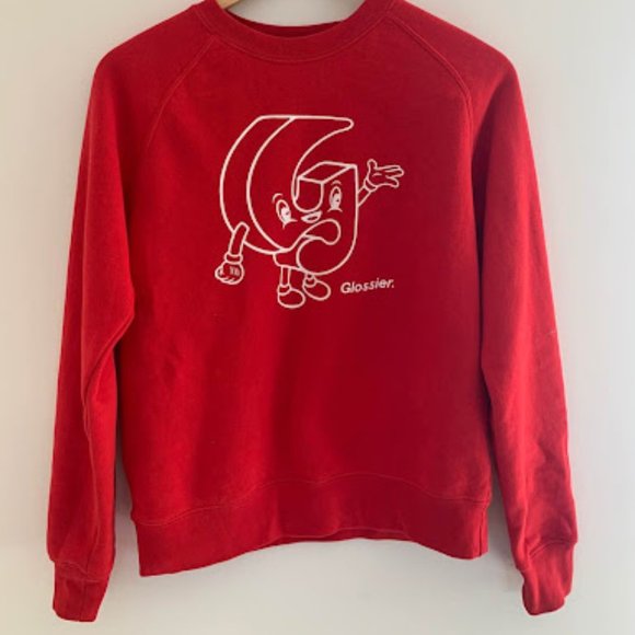 Glossier Limited Edition Christmas 2020 Crewneck - Picture 1 of 4